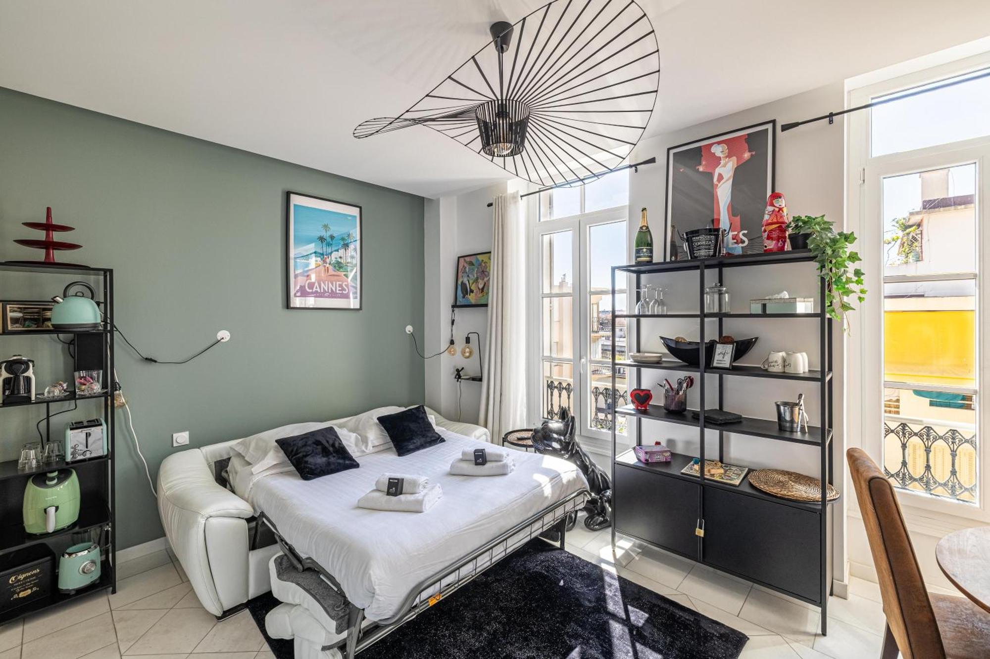 Private - Small Studio For Two At 5 Minutes From Croisette Cannes Esterno foto