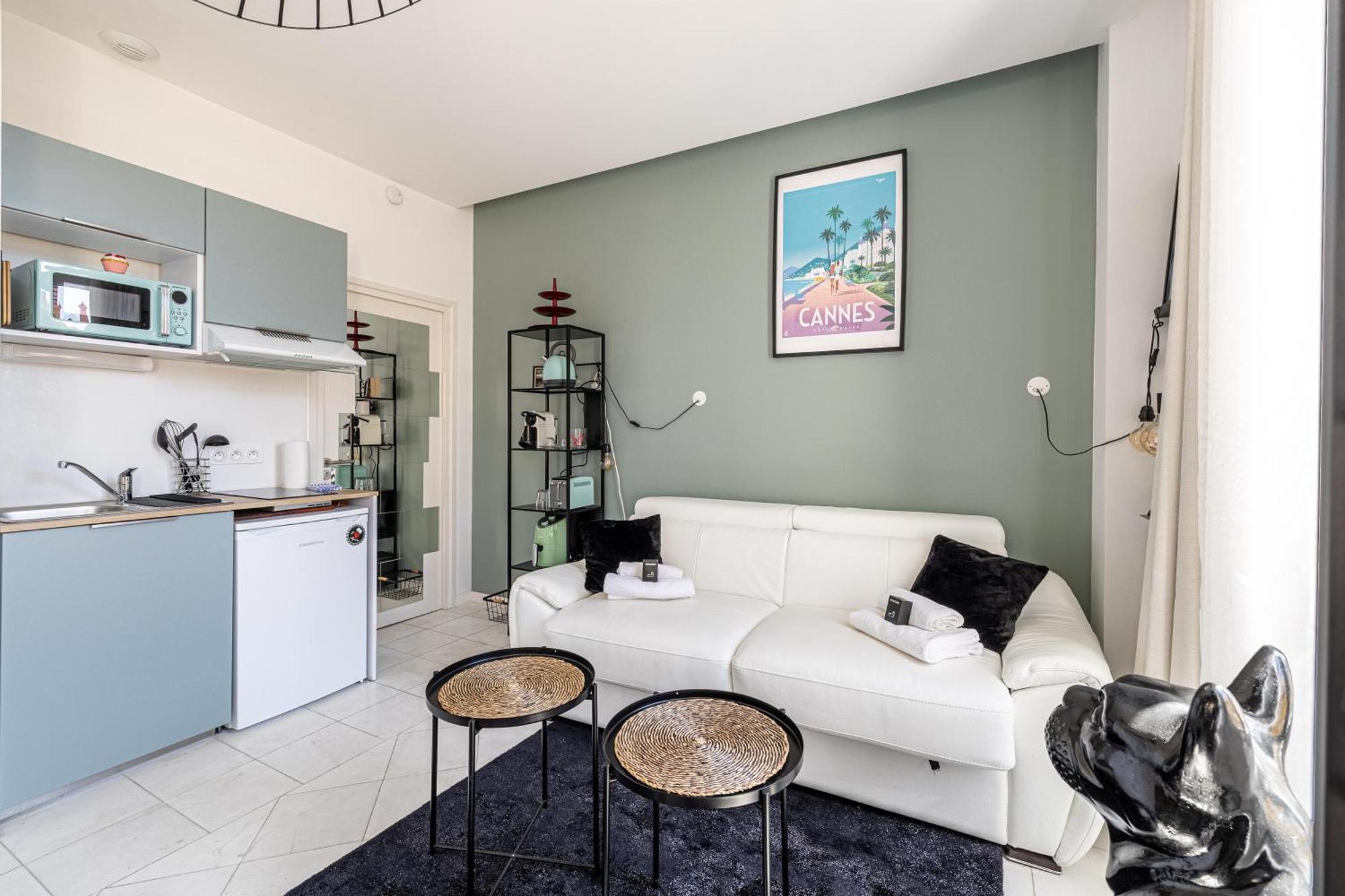 Private - Small Studio For Two At 5 Minutes From Croisette Cannes Esterno foto